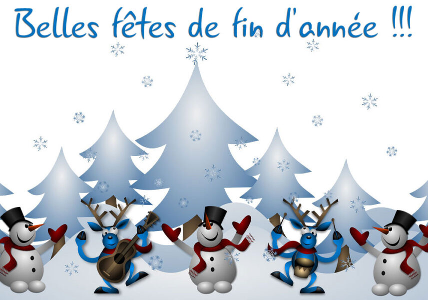 Belles f&ecirc;tes de fin d&rsquo;ann&eacute;e &agrave; toutes et &agrave; tous !