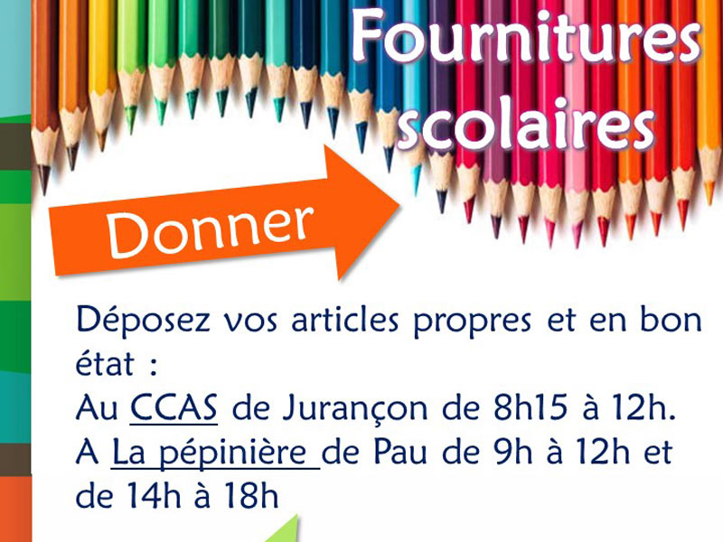 A d&eacute;poser au CCAS de Juran&ccedil;on ou &agrave; La P&eacute;pini&egrave;re