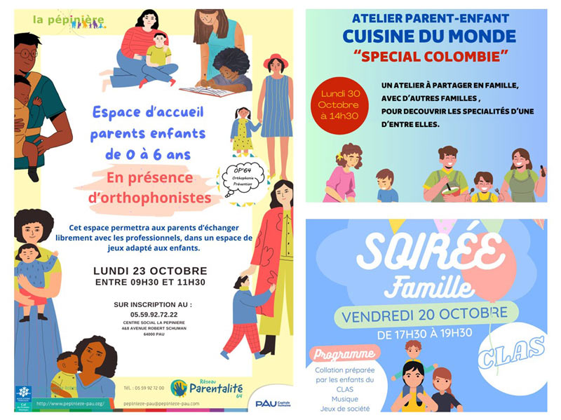 Pour partager un moment avec son enfant et rencontrer d'autres familles