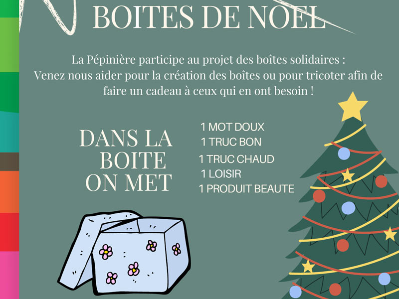 Venez nous aider pour les pr&eacute;parer et/ou pour tricoter !