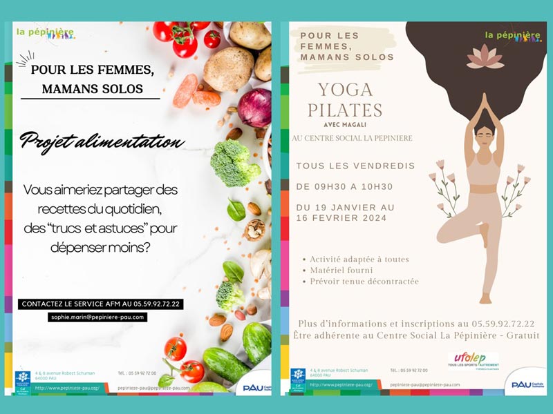 Alimentation et yoga au programme de ces rendez-vous bien-&ecirc;tre