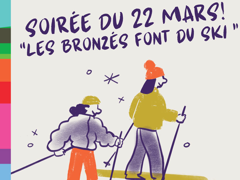 Soirée PépiCaf' "Les bronzés font du ski"