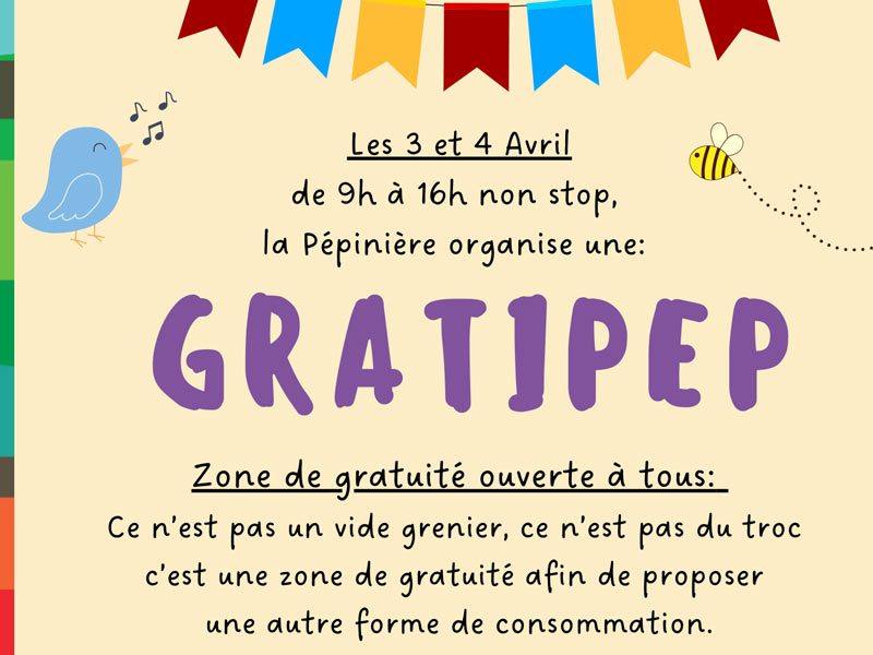L'id&eacute;e est de proposer une autre forme de consommation, favoriser le recyclage d'objets et permettre le don entre personnes
