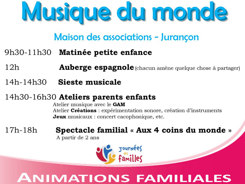 Avec pour th&egrave;me cette ann&eacute;e : les musiques du monde !