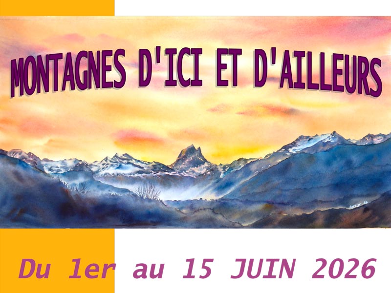 Du 1er au 15 juin dans le hall d'expo du centre social