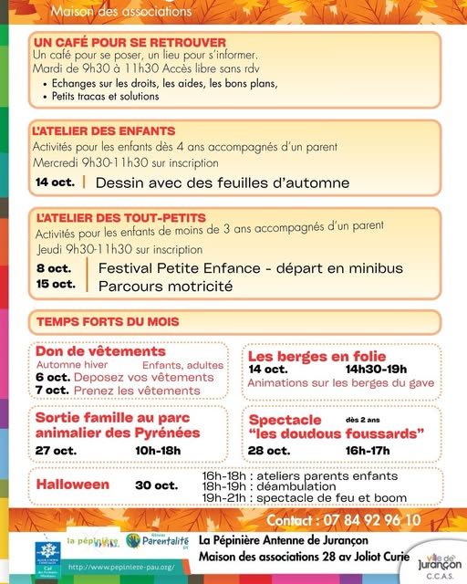 programme jurancon oct 26